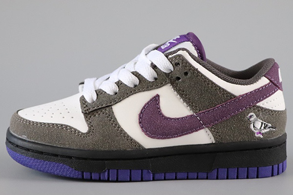 Kids Dunk SB A07 Purple Pigeon